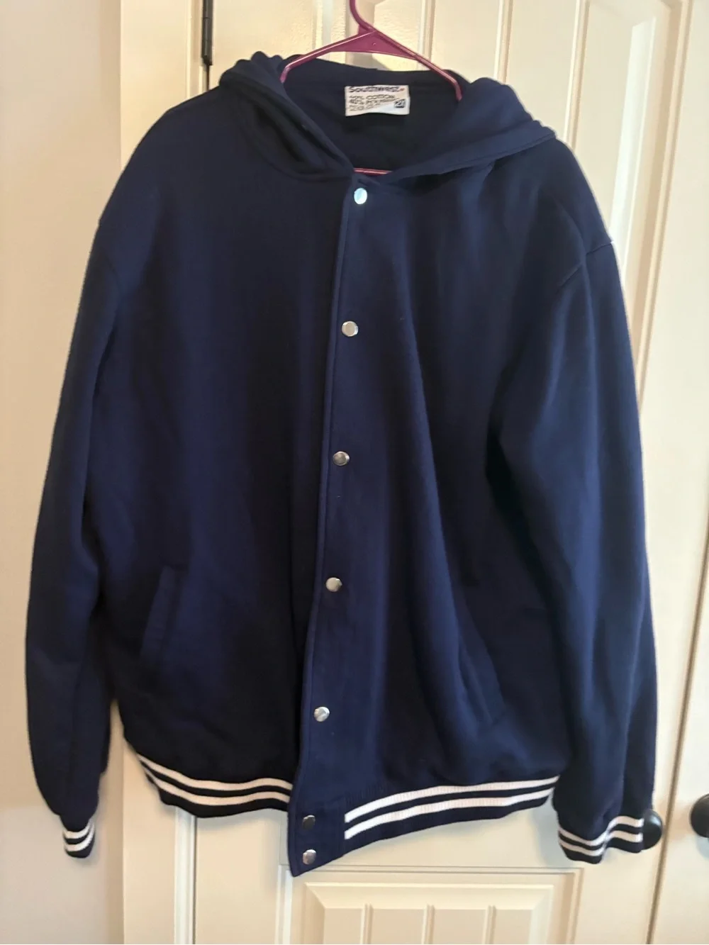 Southwest Airlines Navy Bomber Jacket with Hood